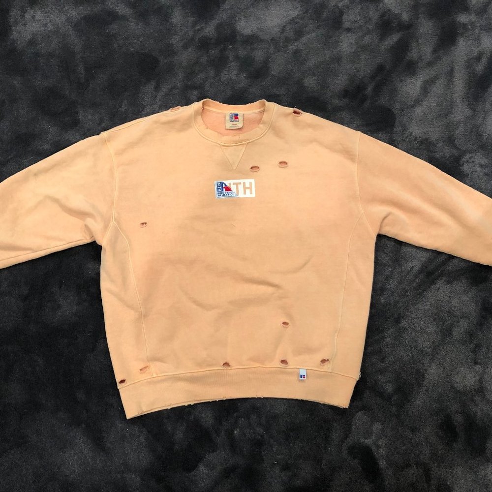 Kith x Russell Athletic Vintage Crewneck Peach